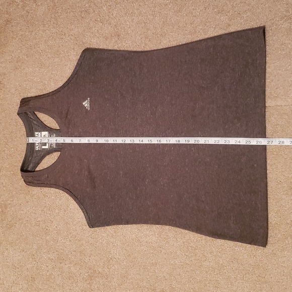 Adidas Women's Gray Ultimate Tank - Picture 9 of 10